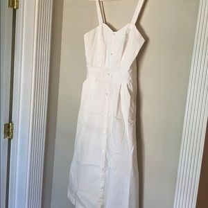 Guess white cotton dress size 4